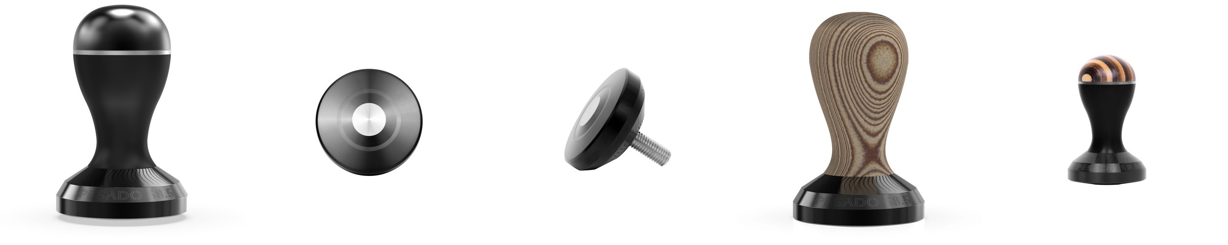 페사도 풀문 웨이브 탬퍼 58.5mm 컨벡스 커브 커피 탬퍼 58mm업소용