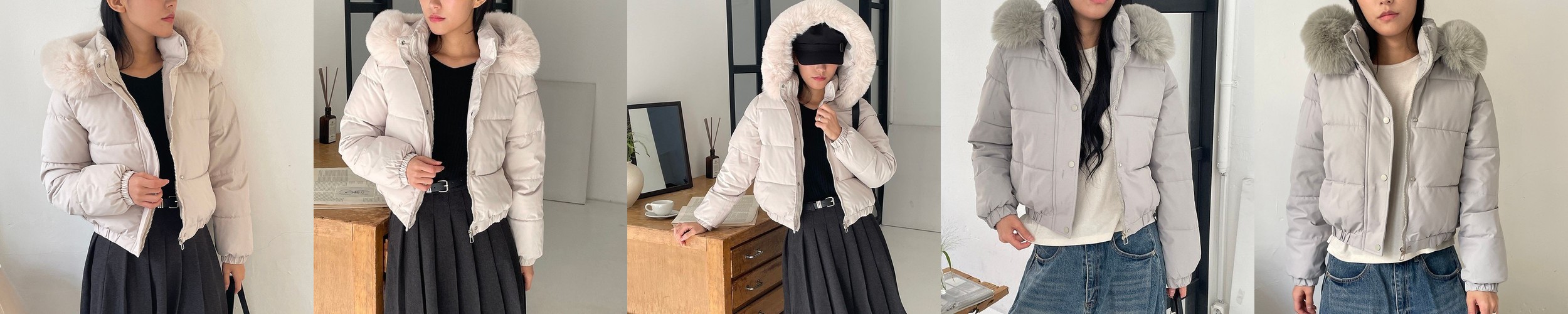 부드럽고 따뜻한 웰론 오버핏 겨울 후드 여자 여성 롱 패딩 점퍼 아우터 고등학생롱패딩