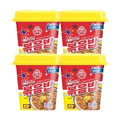오뚜기 진라면볶음밥 230g 4개