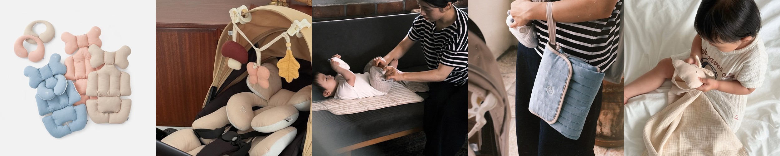 마롤로뜨 여름 유모차 쿨 시트 라이너 신생아