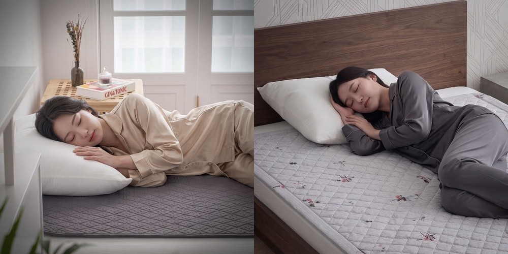 한일의료기 카본탄소매트 캠핑 전기 온열매트 캠핑용 전기장판 여행용 미니 전기요 중