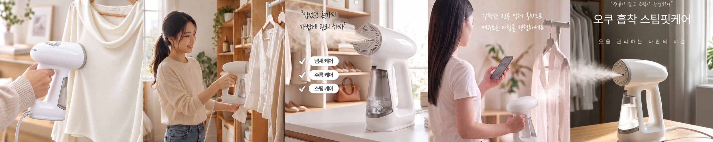 보아르 스티머인젝터 스팀다리미 건식겸용 미니 핸디형 소형 여행용 휴대용 핸드 가벼운