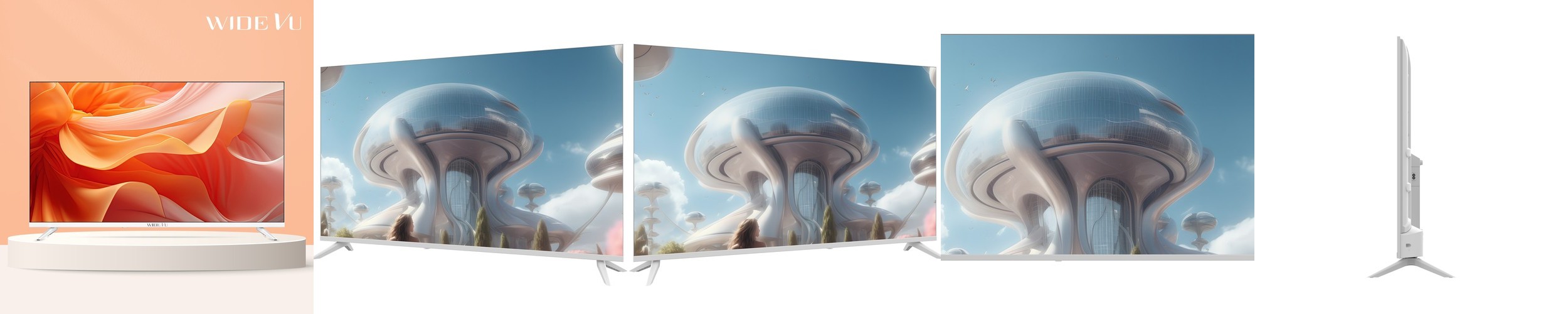 큐빅스 스마트 101cm(40인치) FHD TV LED 에너지1등급 구글 안드로이드 GAT401FHD