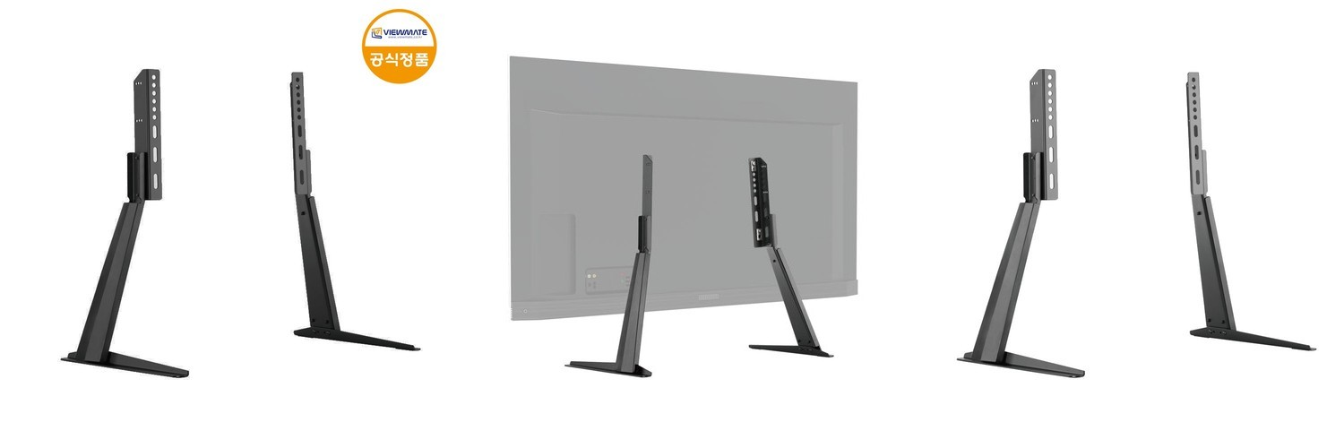 이동식 tv 거치대 삼성 LG 호환 간편조립 높이조절 43인치 무빙 스탠드