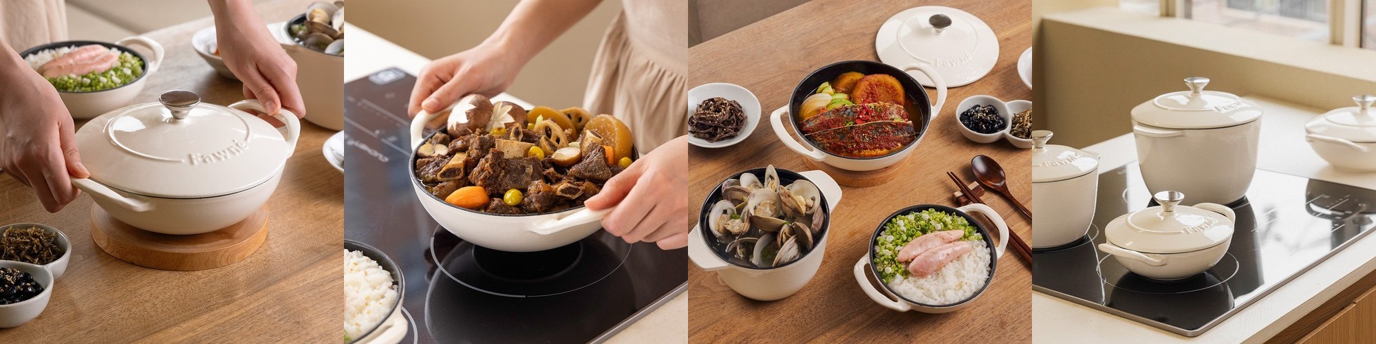 퀸센스 인덕션 파스타 냄비 스파게티 오뎅냄비 멀티팟 3.3L