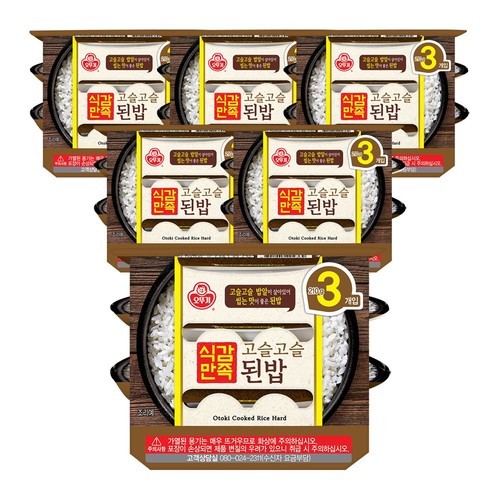 큐브데이 죽큐브 6종 세트 찹쌀 수수 보리 현미 흑미 흑임자 2단계 40g X 3개입 토핑