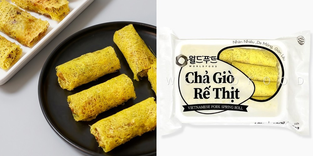 냉동 베트남 짜조 스프링롤 CHA GIO 짜조뽀삐아(춘권), 350g, 1개