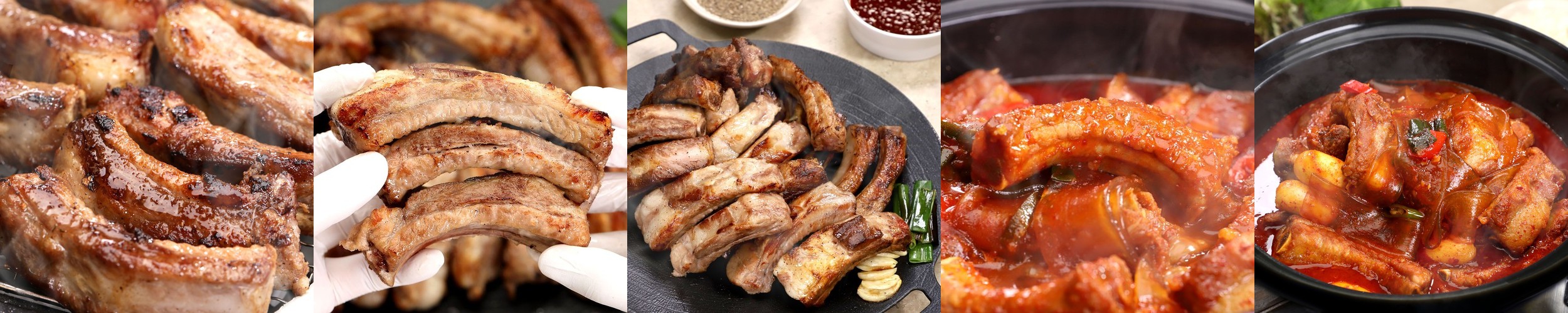 서서갈비 한돈 돼지불고기 300g 1팩 양념 구이 캠핑용 여행용 1인용