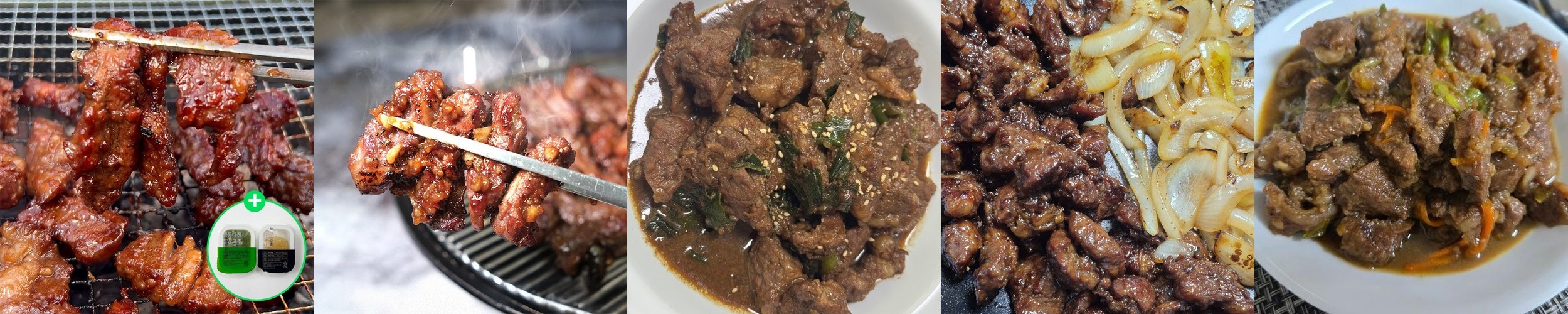 이음곳간 프리미엄 소 양념갈비 꽃갈비 포갈비 이동갈비맛 밀키트 700g, 1개