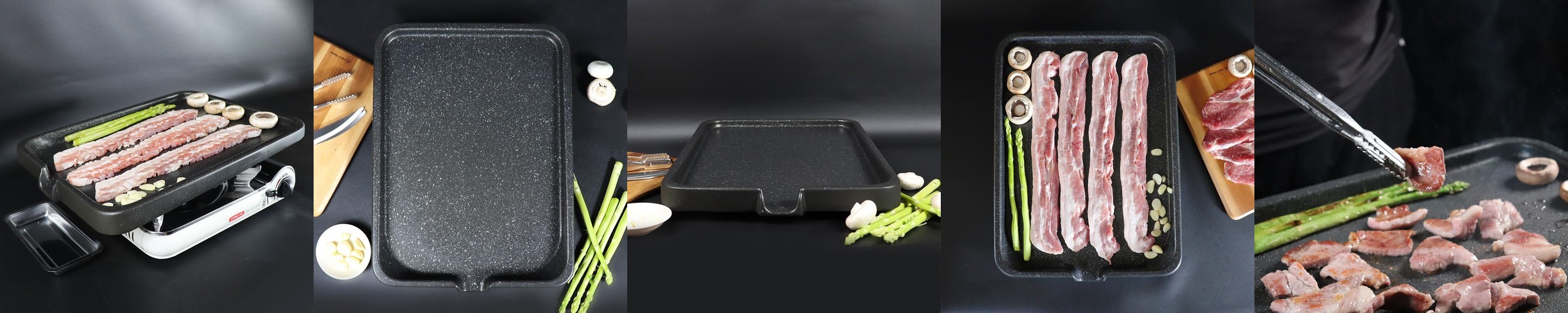 온리원그릴 8mm 가정용 고기불판 삼겹살불판 38cm