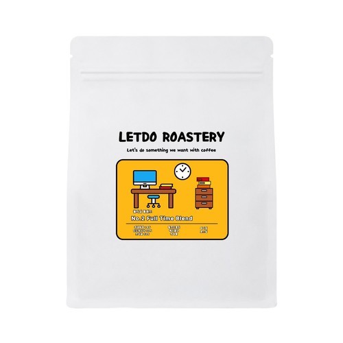 베라 원두커피 소프트 블렌드 홀빈, 1kg, 1개
