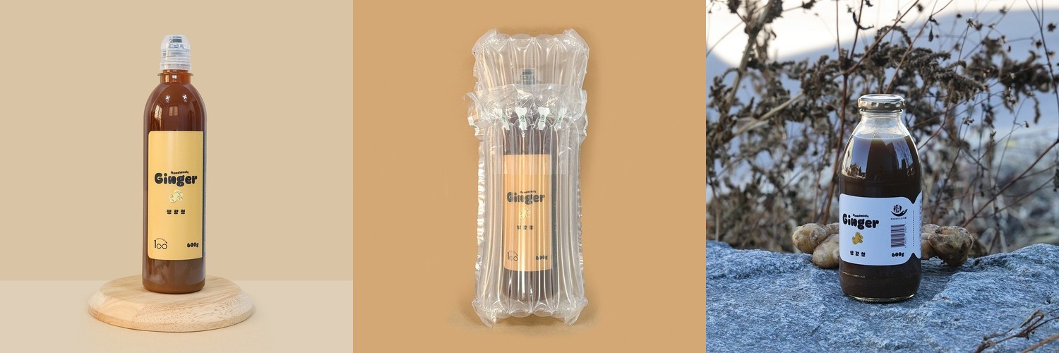티바인 생강청 생강차 무설탕 국내산 수제 진액 590g, 1개