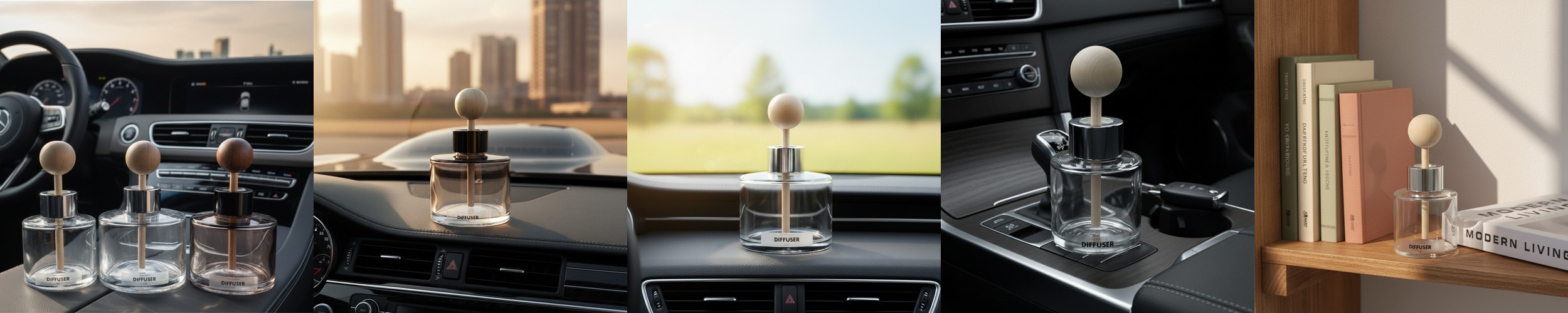 허거블 코튼 차량용 방향제 디퓨저 Eau de Parfum(25%) 섬유유연제