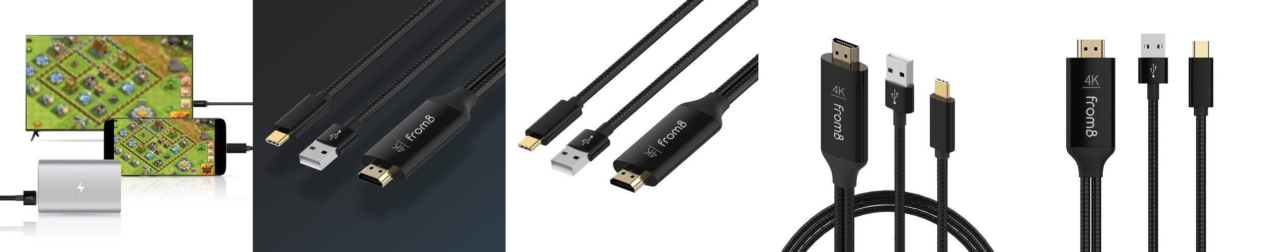 C타입 케이블 USB3.2 10기가 A TO C 고속충전 안드로이드 오토 블랙, 1개, 2m