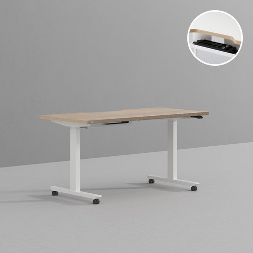 데스커 하부가림판 책상 2.0 1200x700mm, 메이플