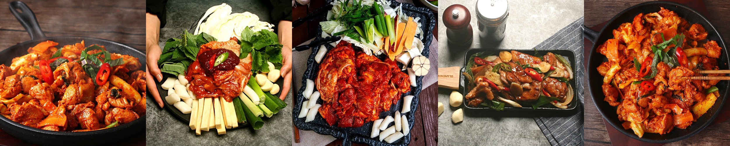 한입 양념 간장 허브소금 춘천닭갈비 순살 닭갈비 300g