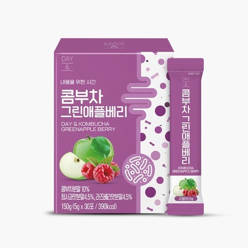 참앤들황토농원 데이앤 콤부차 샤인머스켓맛 5g 샤인머스켓, 10개입, 2개