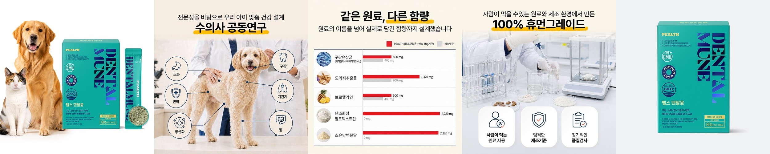 필메이트볼 강아지 투약보조제 약먹이기 유산균 장건강 글루텐프리 혼합4종