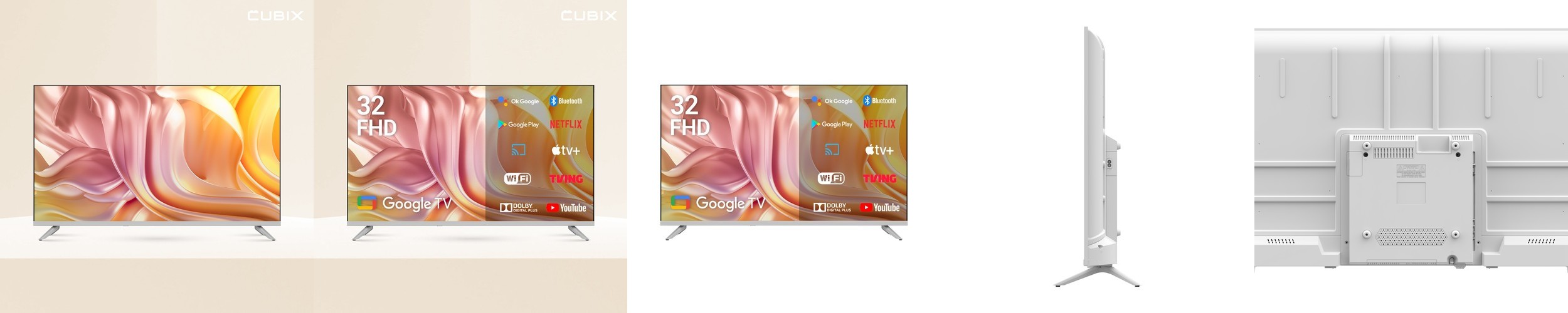 더함 이동형 스마트 구글 티비 MiniLED 140cm(55인치), 120Hz 울트라, 이동식 스탠드