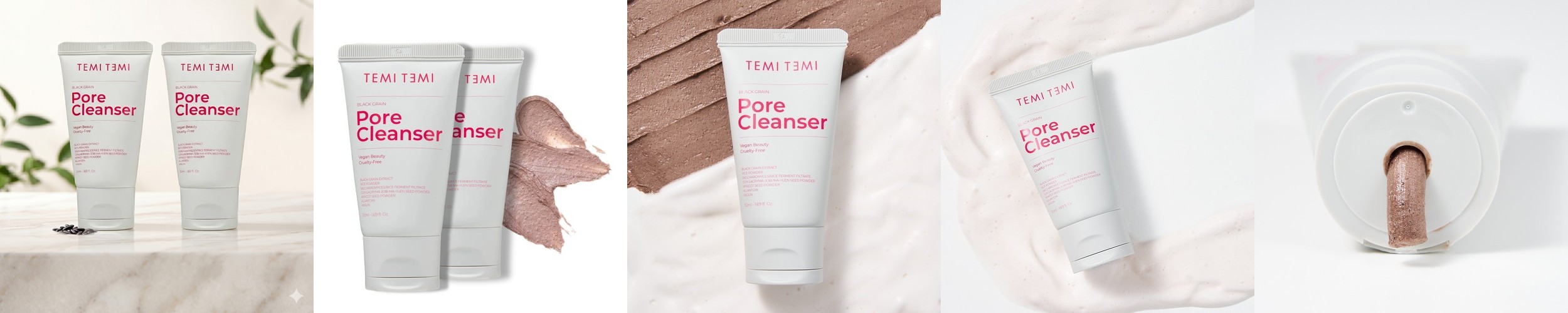 딘시 프리미엄 비건 약산성 히알루론산 폼클렌저 150ml, 1개