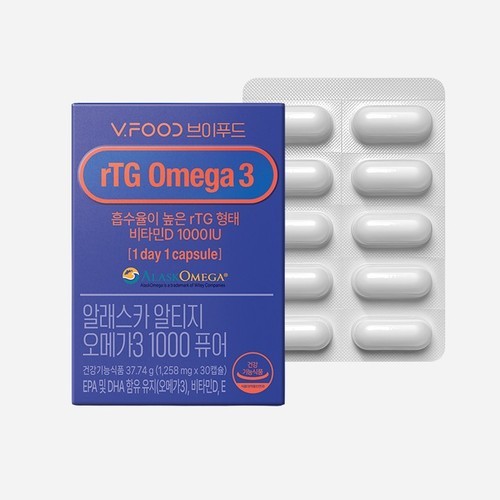 블랙모어스 알티지 오메가3 호주 작은알 오메가쓰리 RTG 피쉬오일 미니 80캡슐, 5개