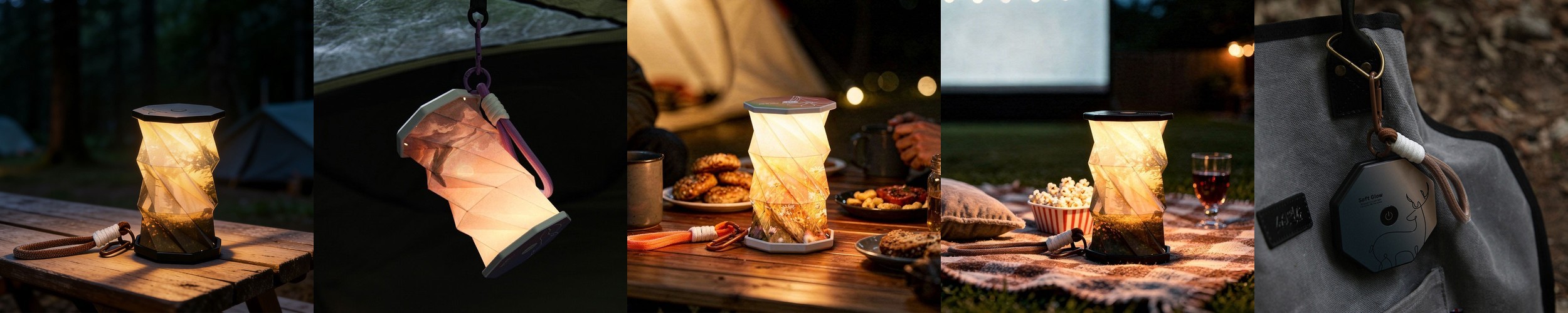 홀리데이 캠핑 LED 랜턴 제로 라이트밴드 80cm 160cm