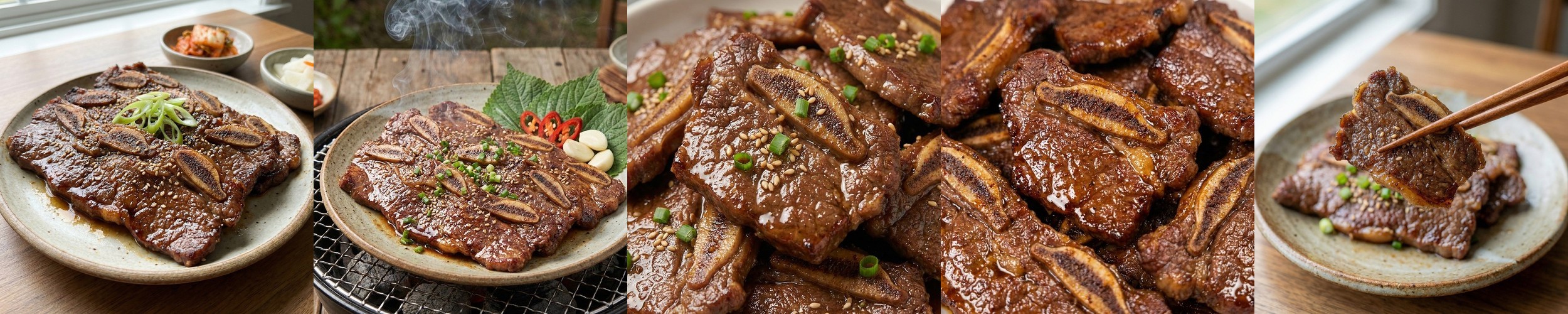 7mm 수작업 박포갈비 500g 꿀+청귤+몽고간장 48시간 저온숙성 뼈삼겹포갈비 육함량 70% 흑백요리사 넷플릭스