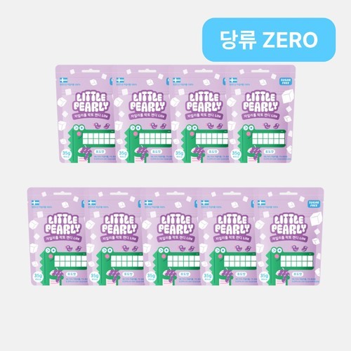 졸리팝 무설탕 막대사탕 125g 무색소 글루텐프리 저당캔디 개별포장