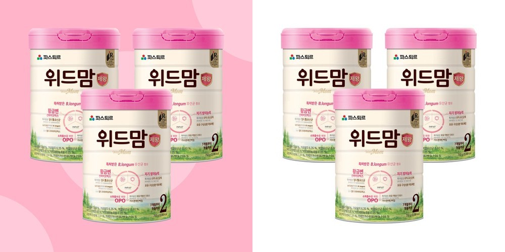 파스퇴르 위드맘 제왕 100일 (태어나서 – 100일까지) 750g, 6개