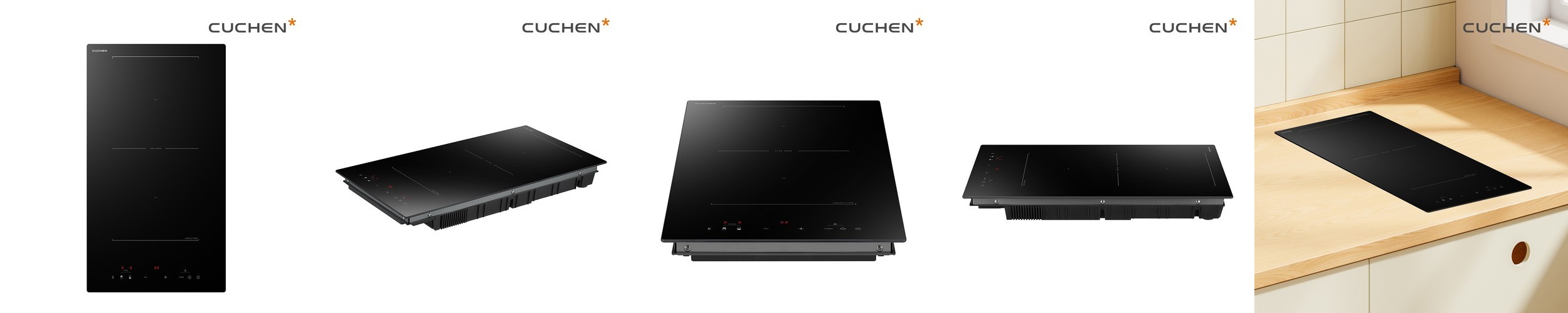 린나이 3구 1등급 인덕션 전기레인지 IHSG36BM 독일쇼트글라스블랙 3,400W