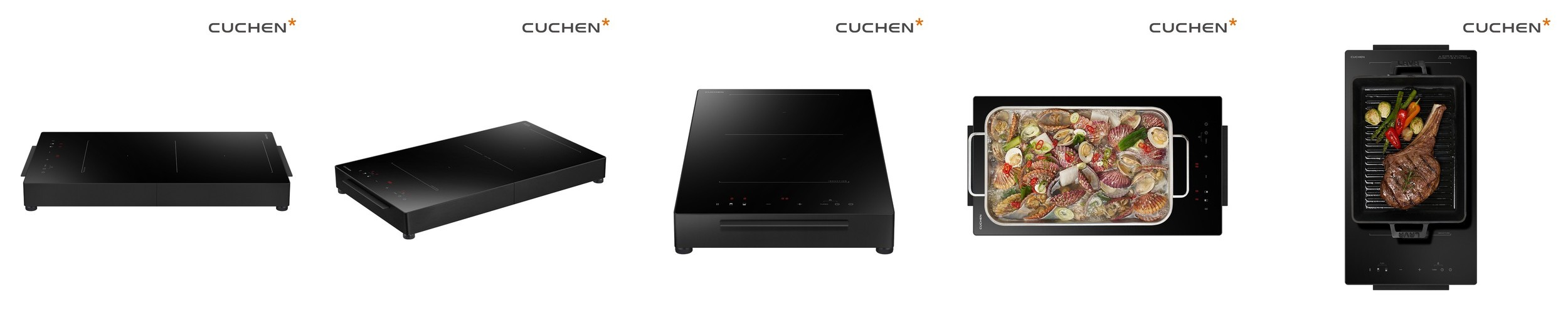 린나이 3구 1등급 인덕션 전기레인지 IHSG36BM 독일쇼트글라스블랙 3,400W