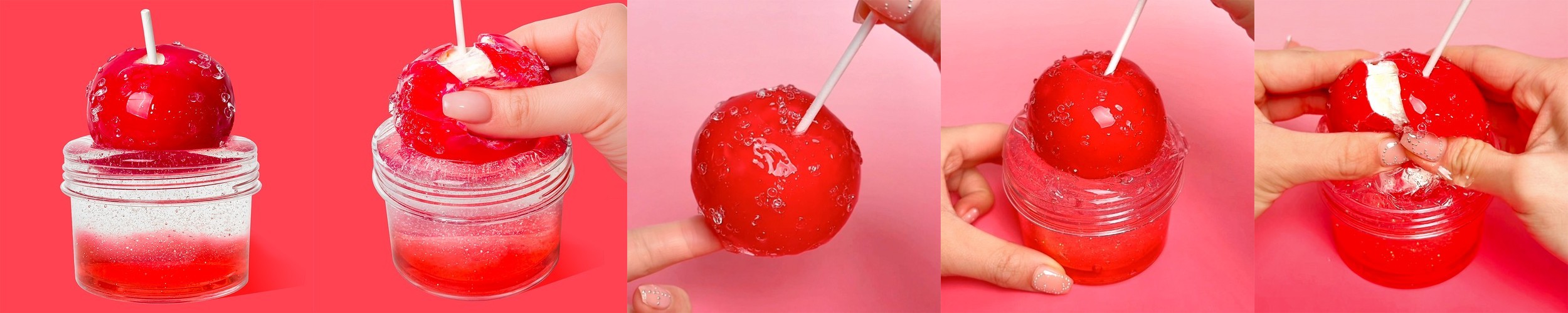 [KC인증] 슬랑이 껍데기 왁뿌 고무공 왁뿌볼 만들기 키트 말랑이 수리 껍질 6cm
