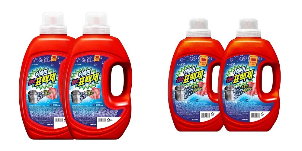쉬슬러 산소 표백제 액체형 2L, 2개
