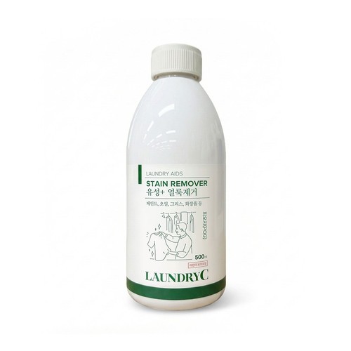 화인티앤씨 얼룩제거제 피오지 POG 오일크리어 페인트 화장품 얼룩 제거 500ml, 1개