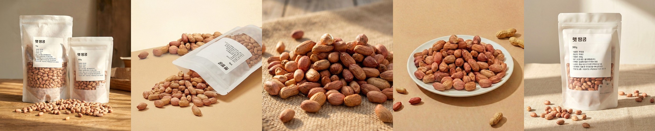 26년 햇땅콩 국내산 피땅콩 1kg 2kg 3kg 산지직송