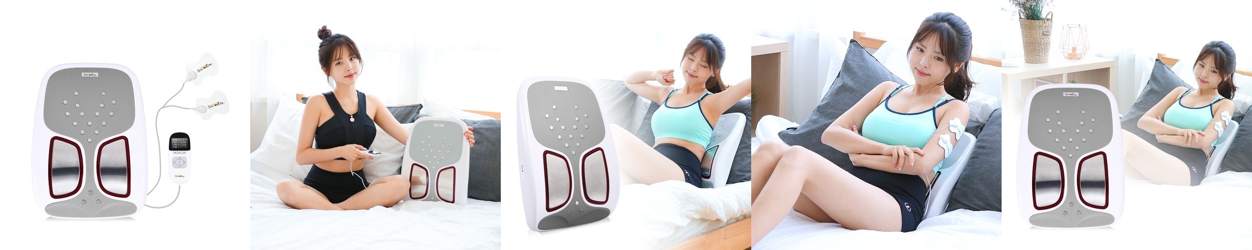 보국 무풍 선풍기 아기 신생아 거실용 무소음 선풍기 BKF-4835W